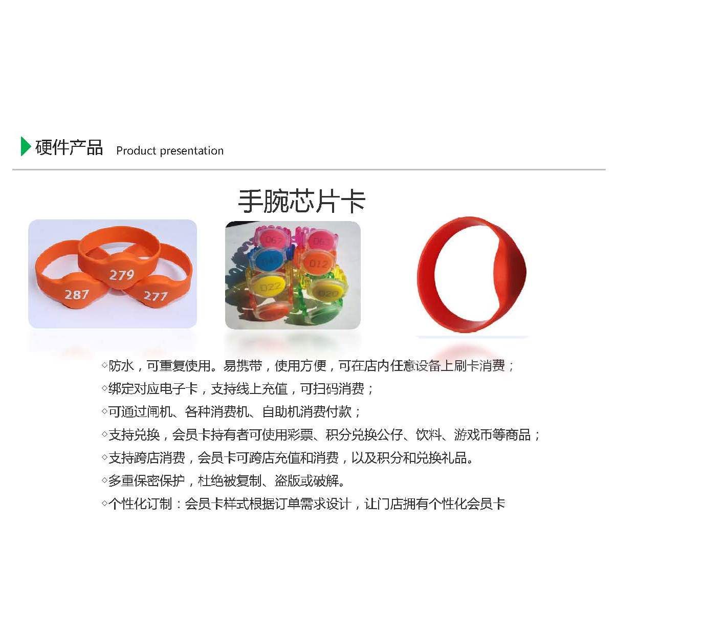 手腕芯片卡